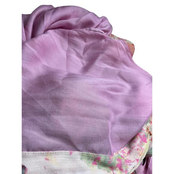 Hemant and Nandita Pink Floral Romper - Picture 5 of 5